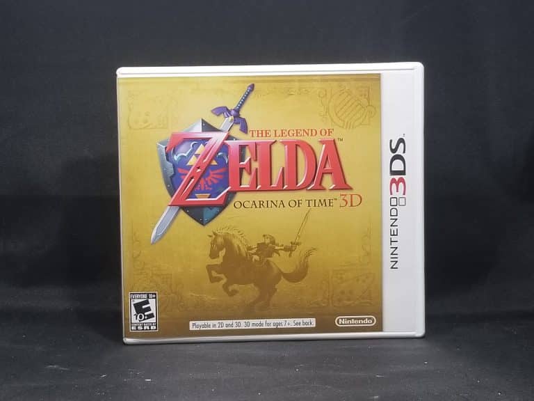 Zelda Ocarina Of Time 3D Front