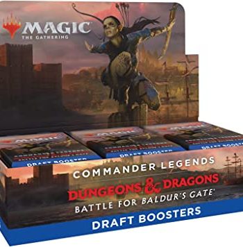 Magic The Gathering Commander Legends Battle For Baldur’s Gate Draft Booster Box