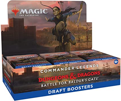 Magic The Gathering Commander Legends Battle For Baldur’s Gate Draft Booster Box