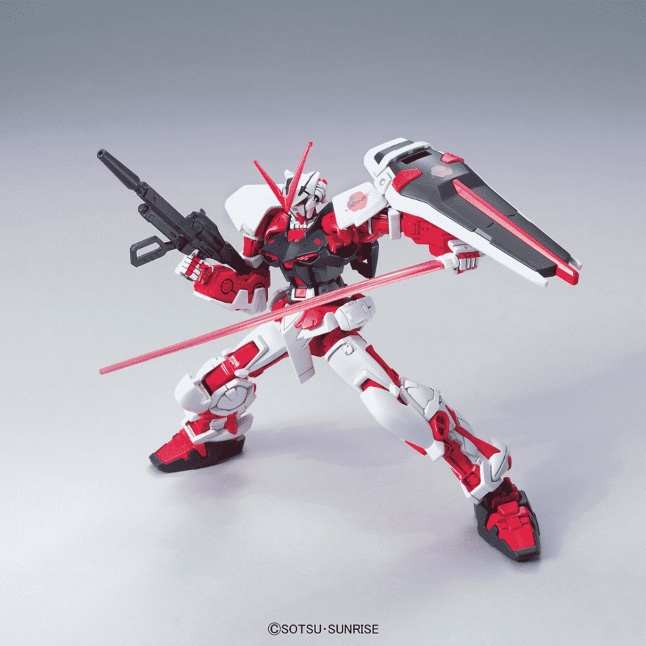 Gundam Seed 1/144 High Grade Gundam Astray Red Frame Flight Unit Pose 2