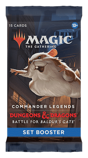 Magic The Gathering Commander Legends Battle For Baldur's Gate Set Booster Pack