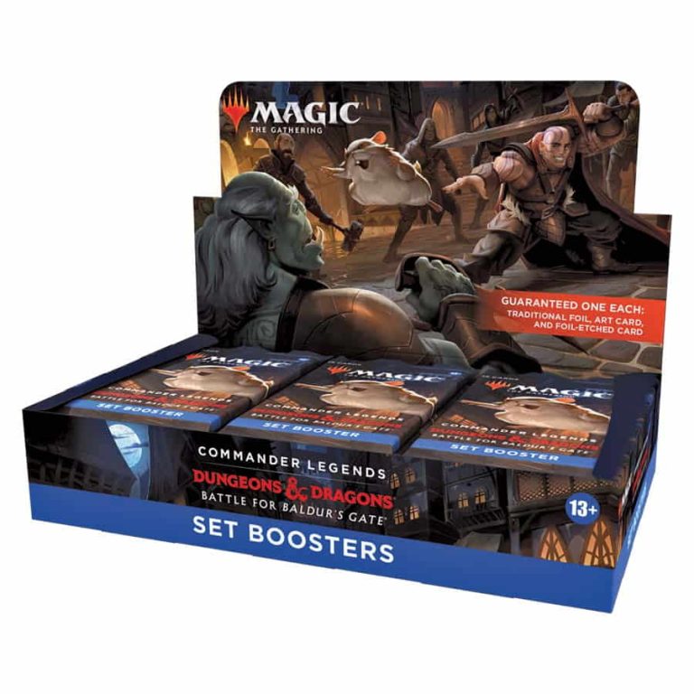 Magic The Gathering Commander Legends Battle For Baldur's Gate Set Booster Box