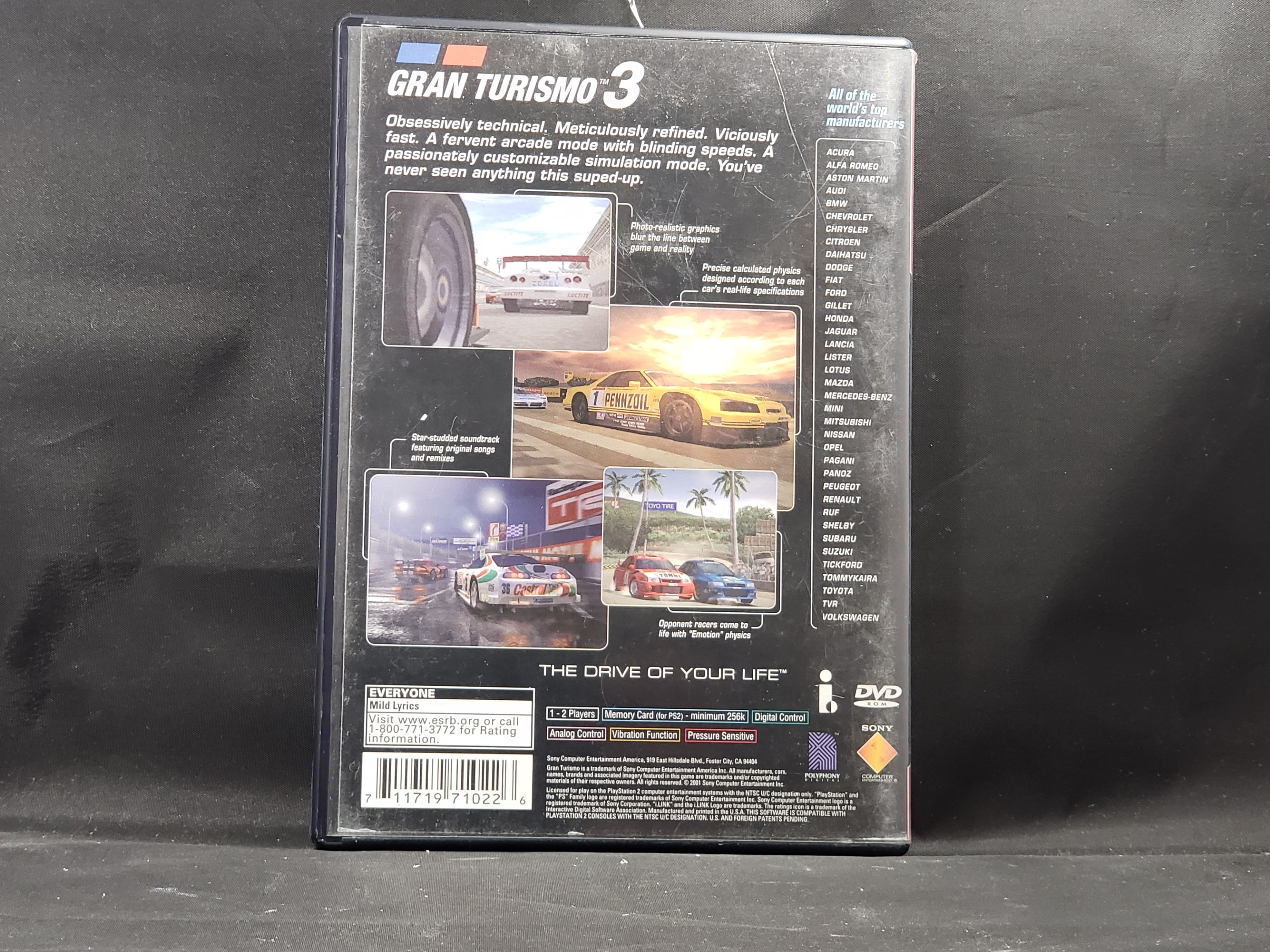 Playstation 2 Gran Turismo 3 A-Spec - Geek-Is-Us
