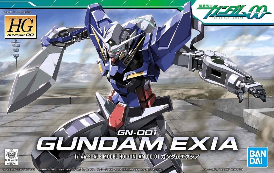 Gundam 00 1/144 High Grade Exia Gundam Box