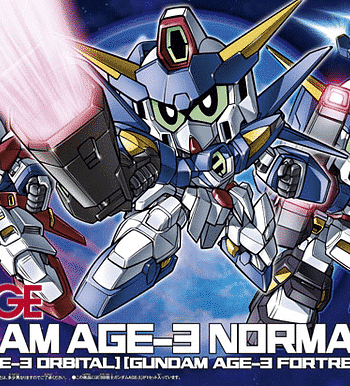 Gundam BB Gundam Age 3 Normal/Orbital/Fortress Box