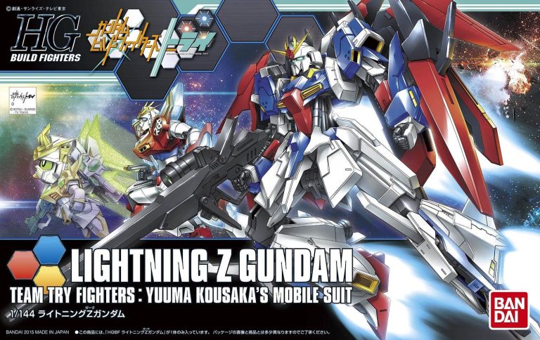 Gundam Build Fighters 1/144 High Grade Lightning Z Gundam Box