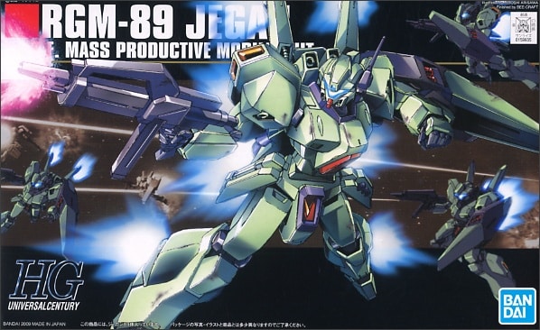 Gundam Universal Century 1/144 High Grade RGM-89 Jegan Box