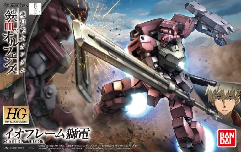 Gundam Iron Blooded Orphans 1/144 High Grade IO Frame Shiden Box