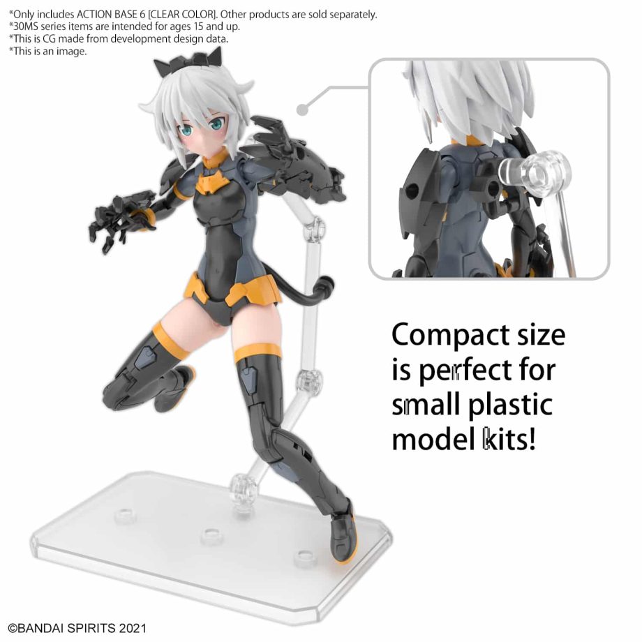 Action Base 6 Clear Pose 2