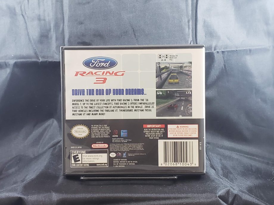 Ford Racing 3 Back