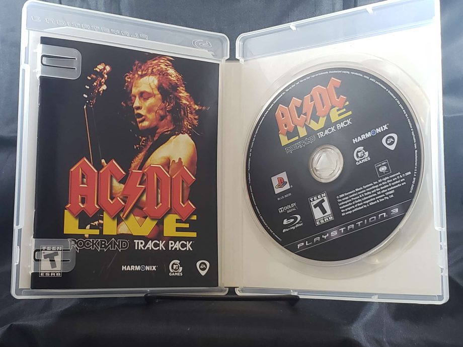 AC/DC Live Rock Band Track Pack Disc