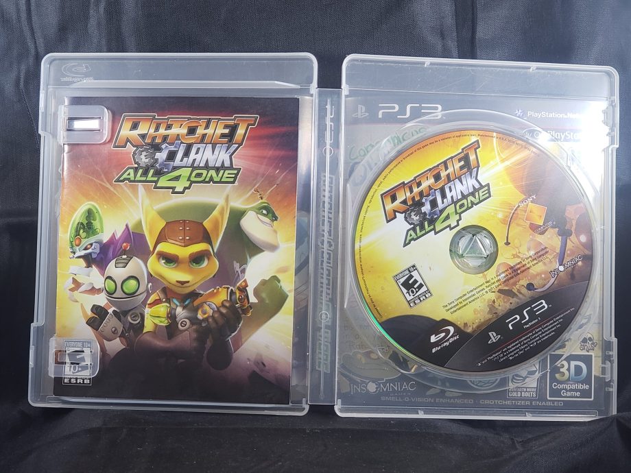 Ratchet & Clank All 4 One Disc