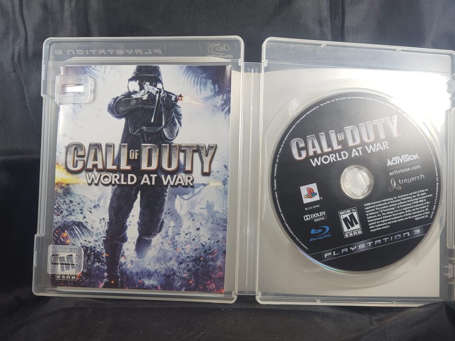 Call Of Duty World At War Disc