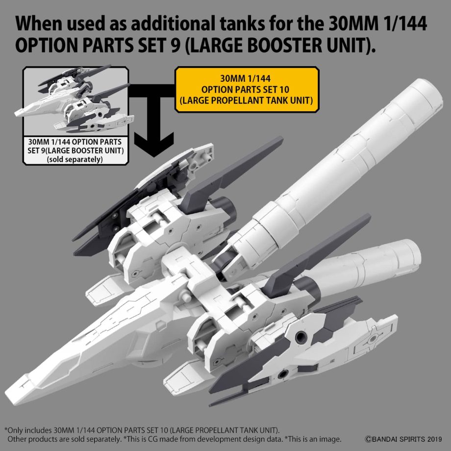 30 Minutes Missions Option Parts Set 10 Large Propellant Tank Unit Pose 7