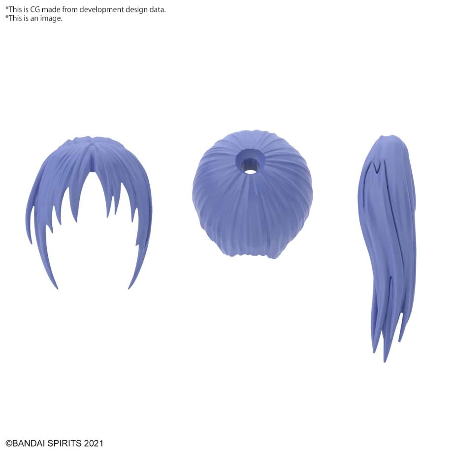 30 Minutes Sisters Option Hair Style Parts Volume 6 Set 3 Blue 2