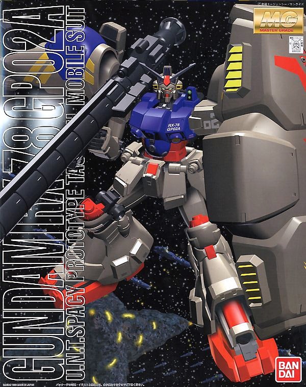 Gundam Universal Century 1/100 Master Grade Gundam RX-78 GP02A Box