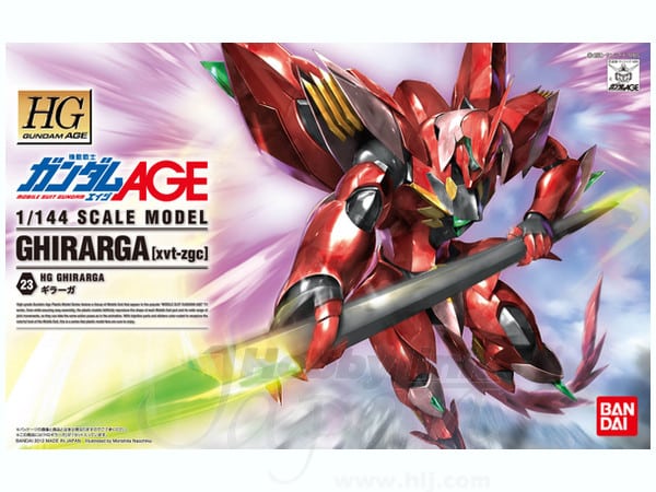 Gundam AGE 1/144 High Grade Ghirarga Box