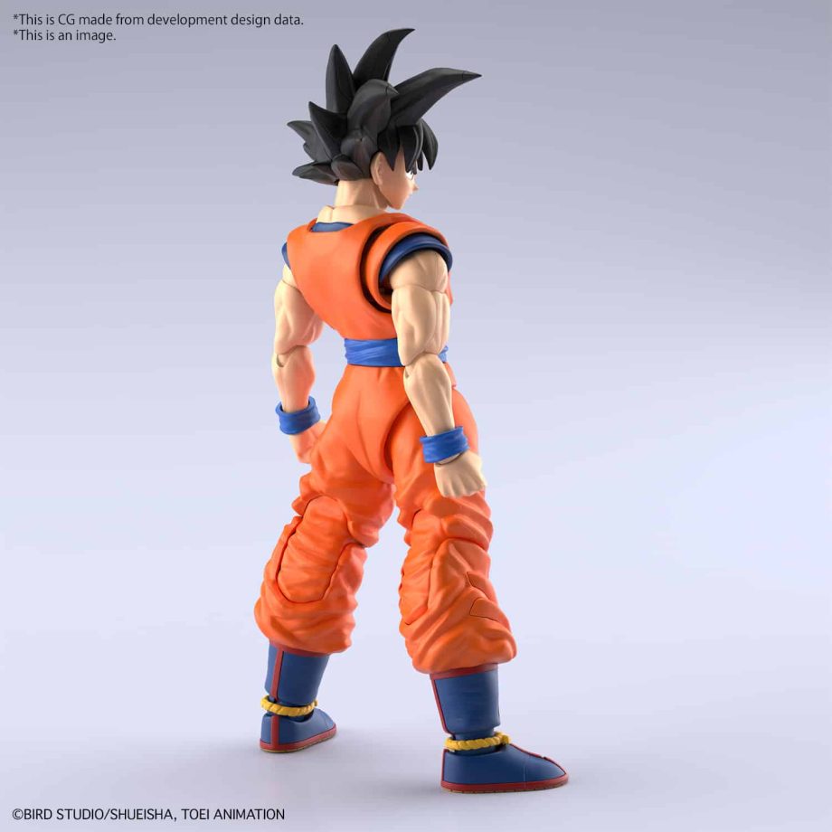 Dragon Ball Z Son Goku Figure-Rise Standard Model Kit New Spec Ver. Pose 2