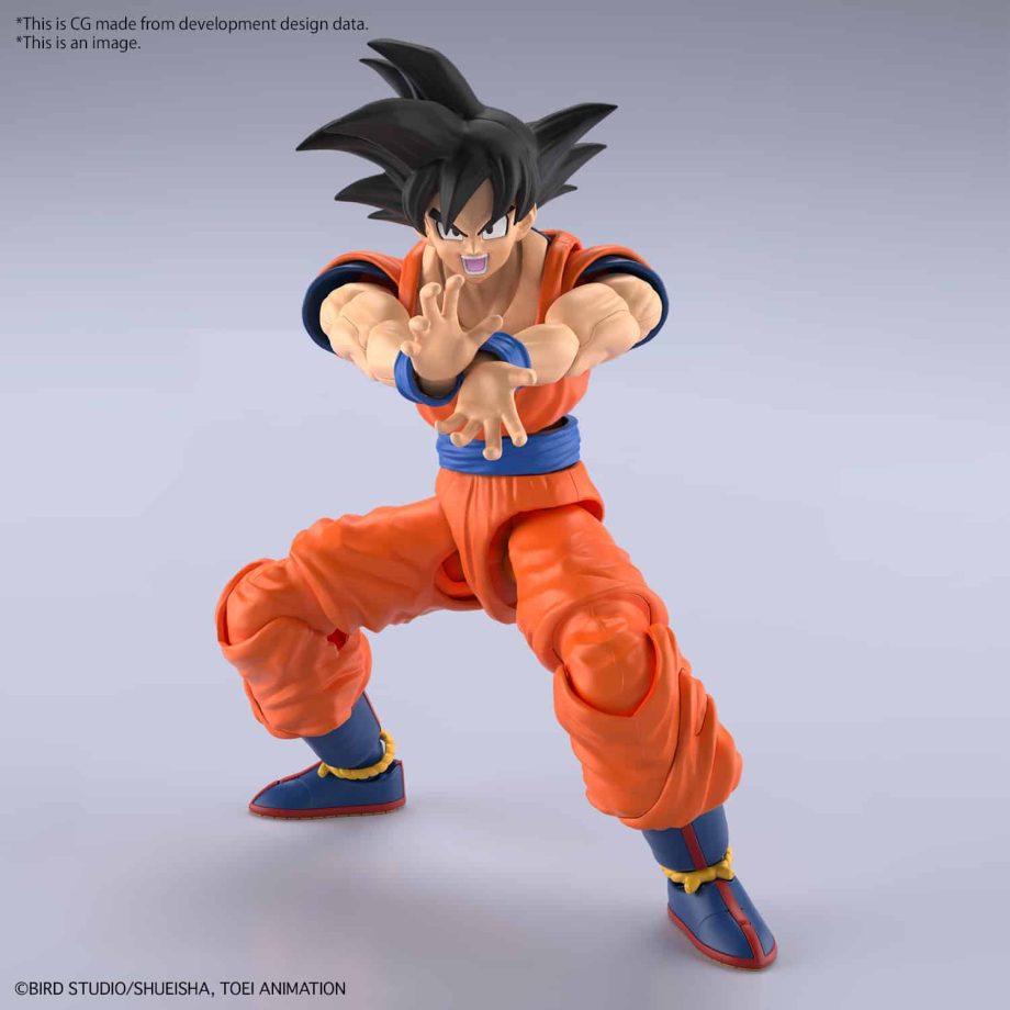 Dragon Ball Z Son Goku Figure-Rise Standard Model Kit New Spec Ver. Pose 3