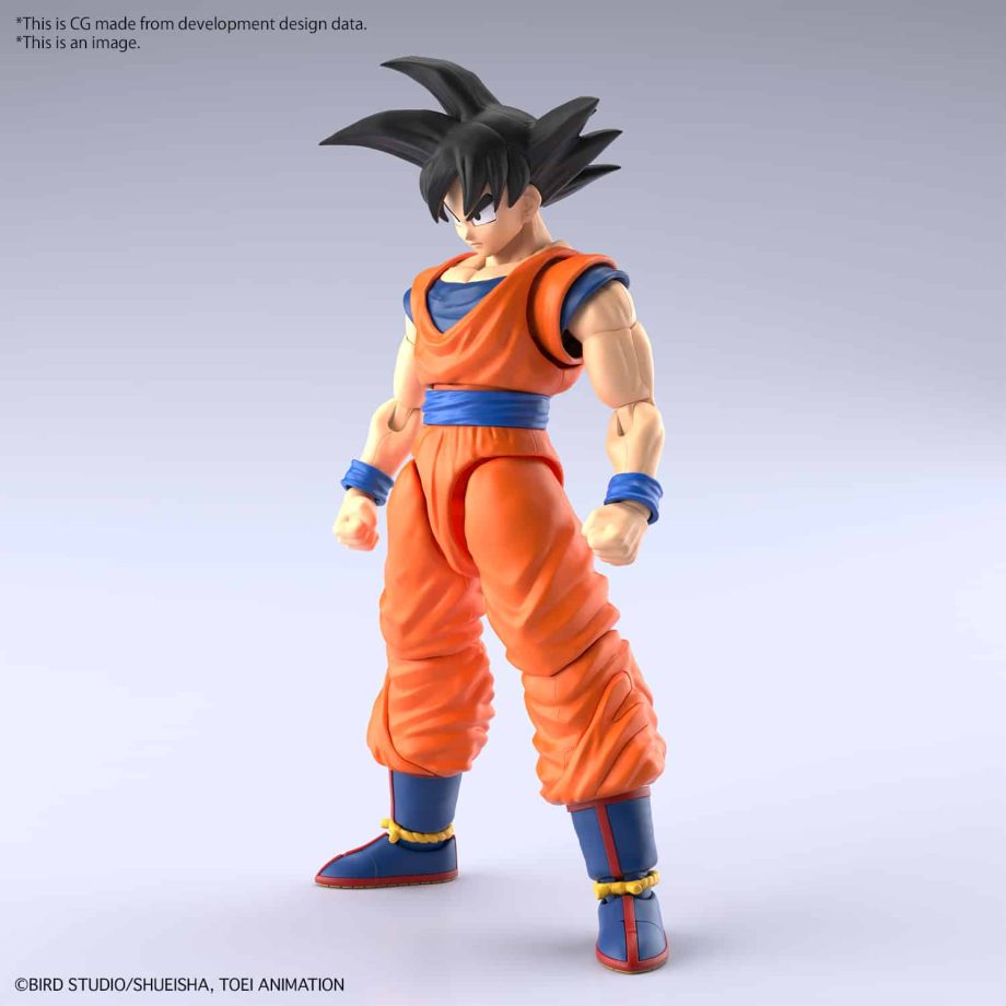 Dragon Ball Z Son Goku Figure-Rise Standard Model Kit New Spec Ver. Pose 5
