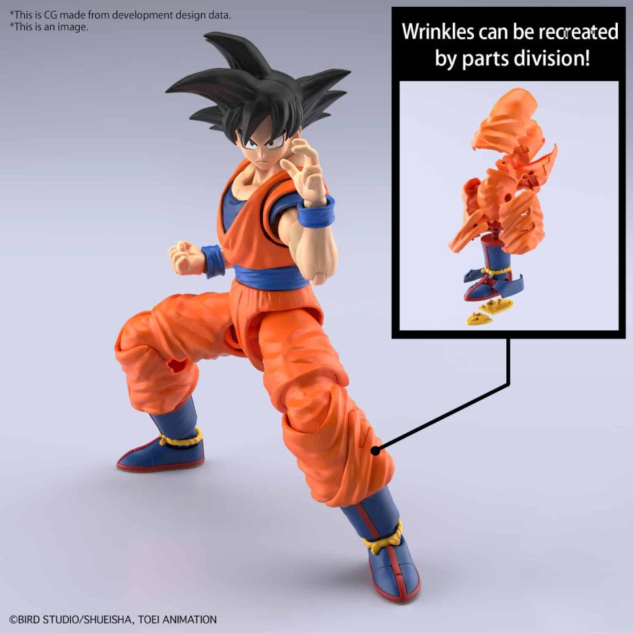 Dragon Ball Z Son Goku Figure-Rise Standard Model Kit New Spec Ver. Pose 10
