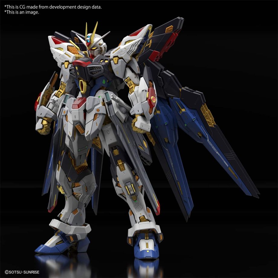 Gundam Seed 1/100 Master Grade EXTREME Strike Freedom Gundam Pose 2