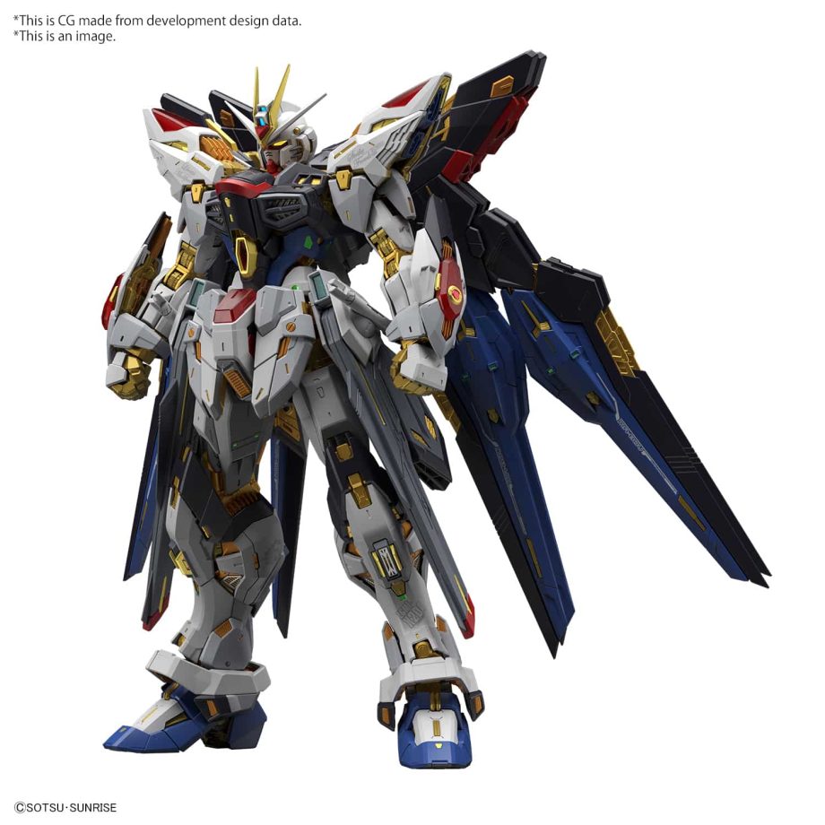 Gundam Seed 1/100 Master Grade EXTREME Strike Freedom Gundam Pose 3