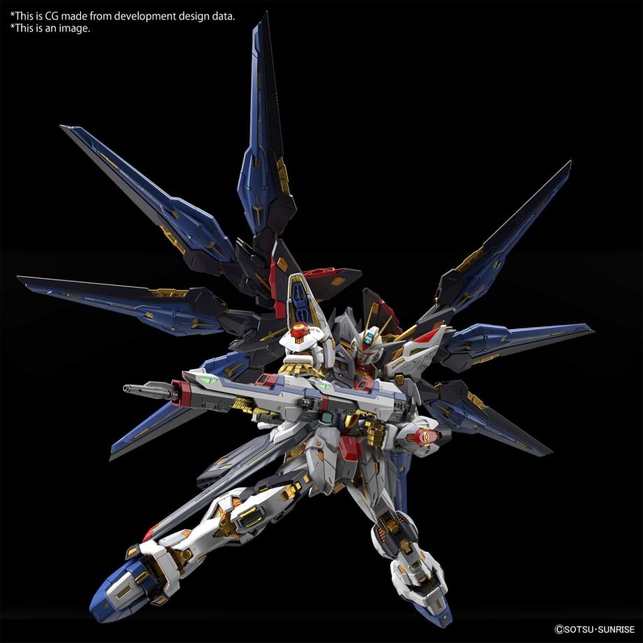 Gundam Seed 1/100 Master Grade EXTREME Strike Freedom Gundam Pose 10