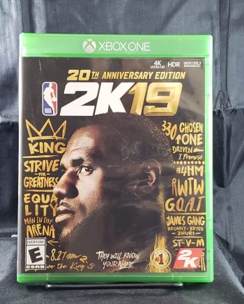 NBA 2K19 20th Anniversary Edition Front