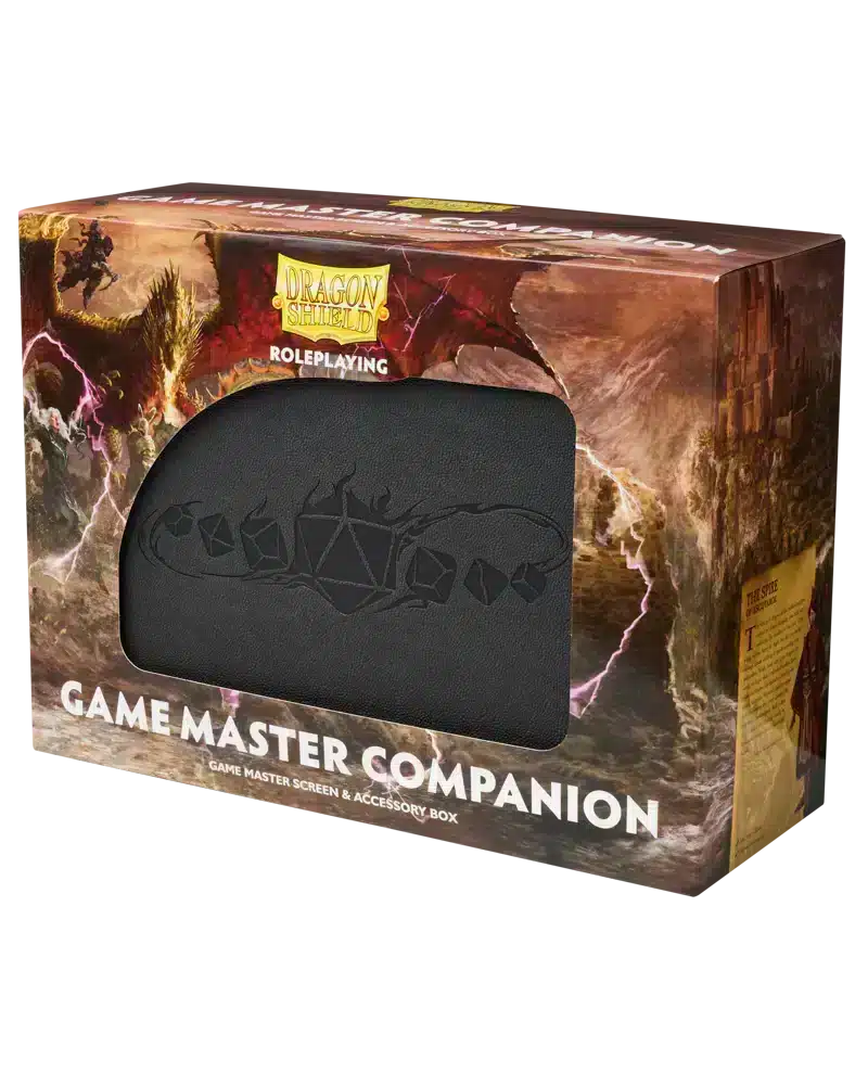 Dragon Shield Roleplaying Game Master Companion Iron Gray Box