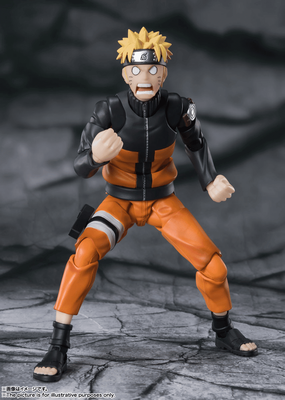 Naruto Shippuden Naruto Uzumaki The Jinchuriki Entrusted With Hope SH Figuarts Pose 5