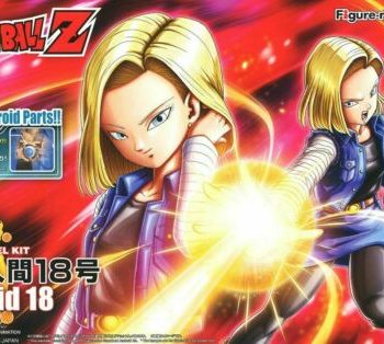 Dragon Ball Z Android 18 Figure Rise Kit Package Renewal Version Box