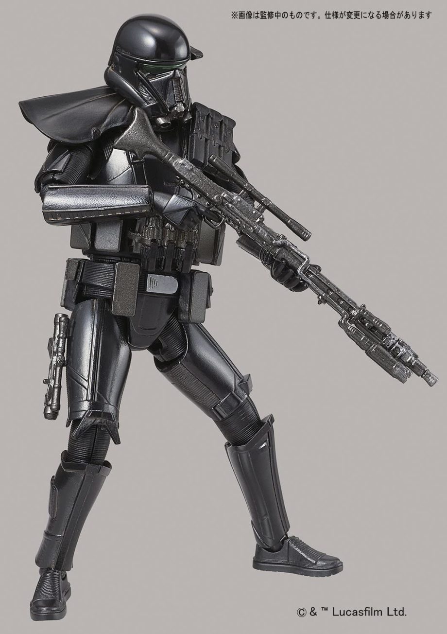 Star Wars 1/12 Death Trooper Model Kit Pose 4