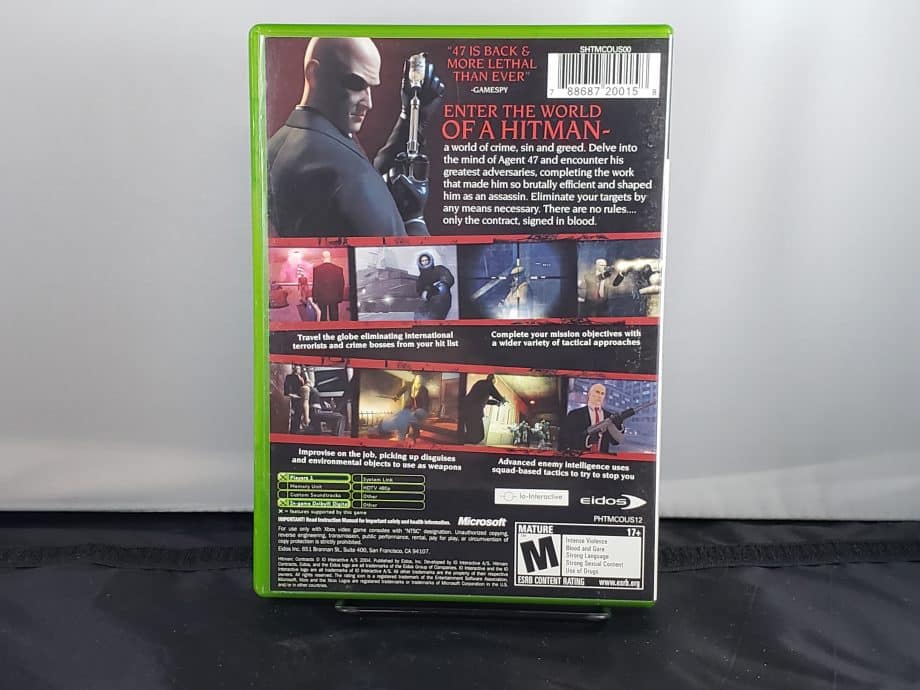 Hitman Contracts Back