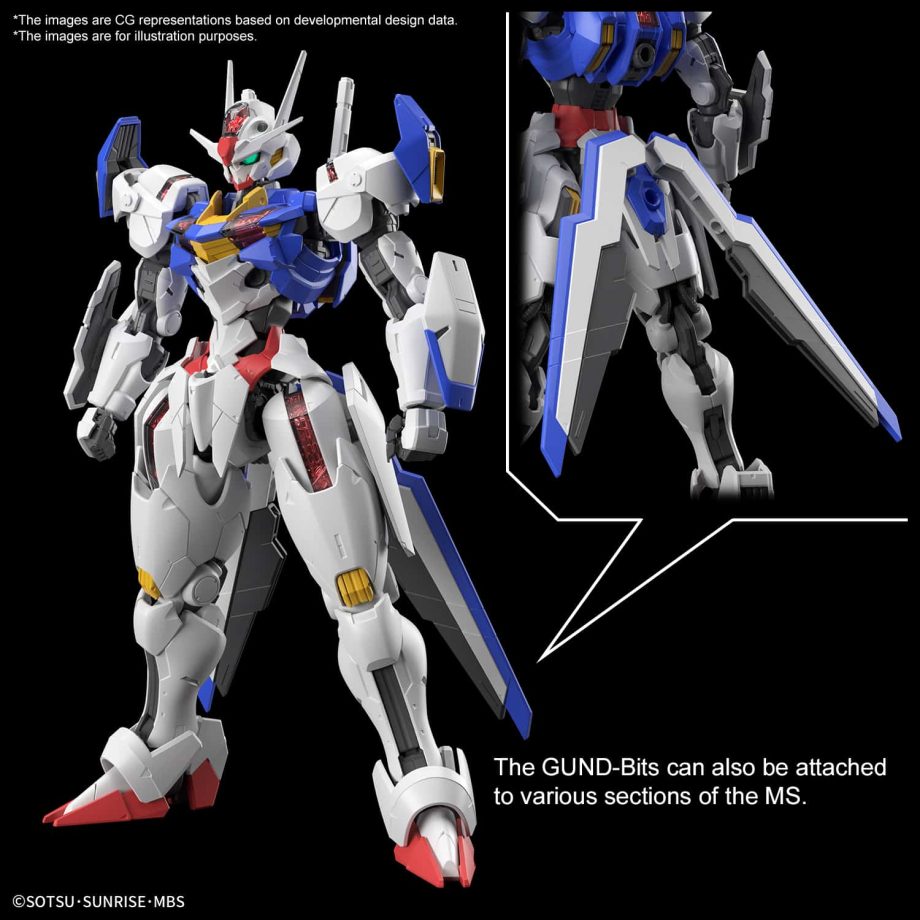Gundam The Witch From Mercury 1/100 Full Mechanics Gundam Ariel Pose 9