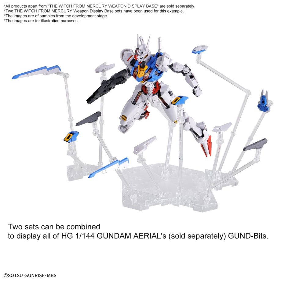 Gundam The Witch from Mercury 1/144 High Grade Weapon Display Base Pose 4
