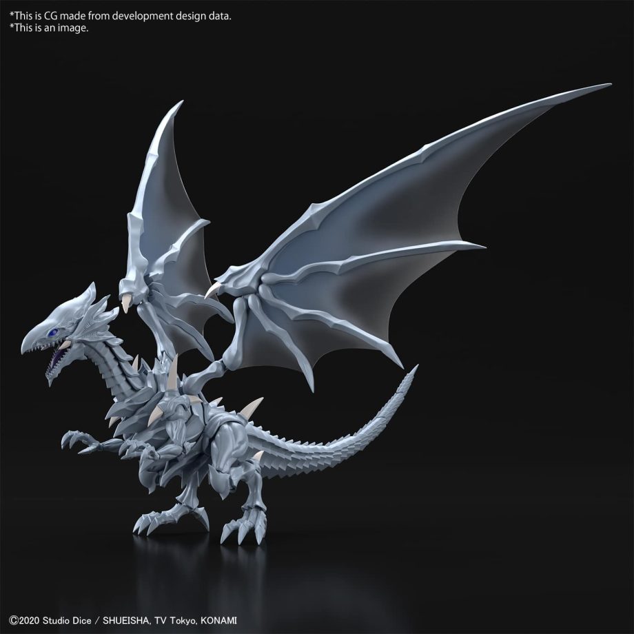Yu-Gi-Oh! Blue Eyes White Dragon Figure-Rise Standard Amplified Pose 1