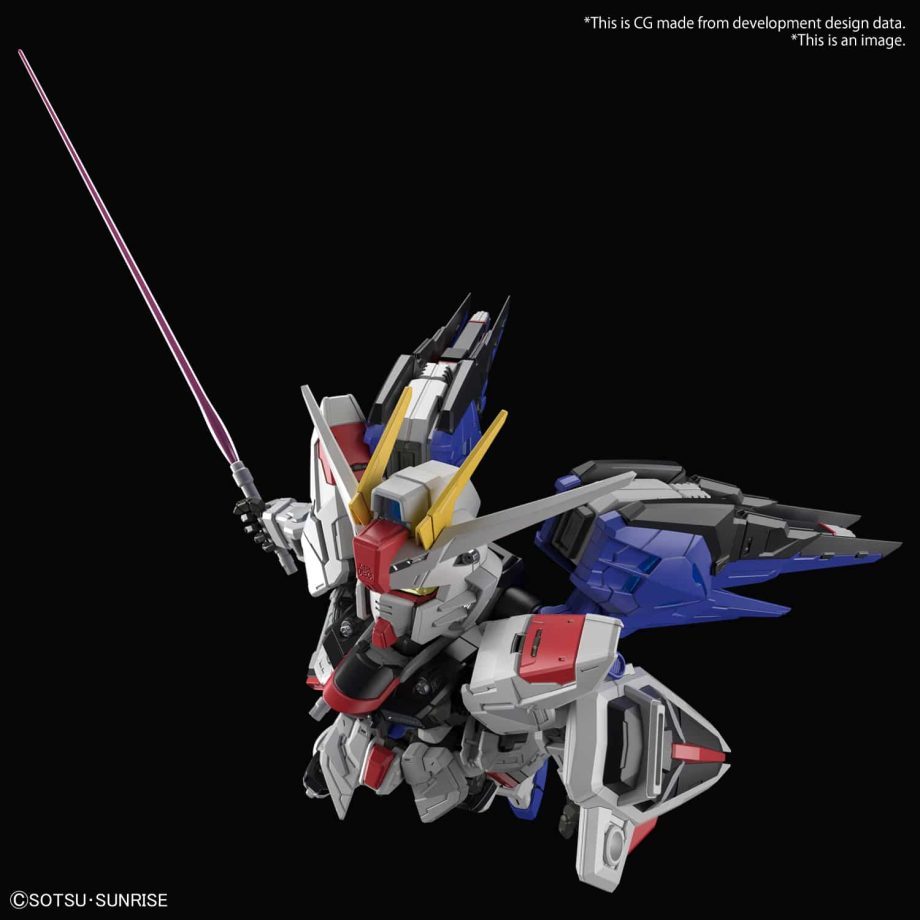Gundam Master Grade SD Freedom Gundam Pose 5