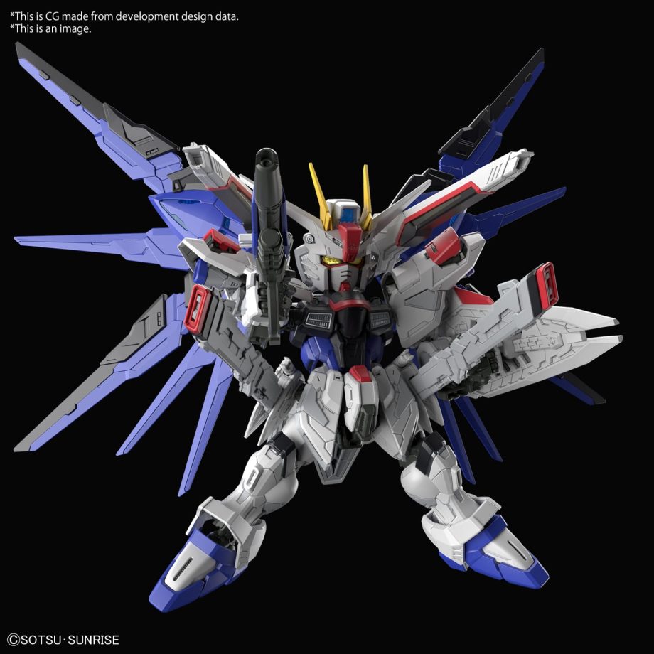 Gundam Master Grade SD Freedom Gundam Pose 7
