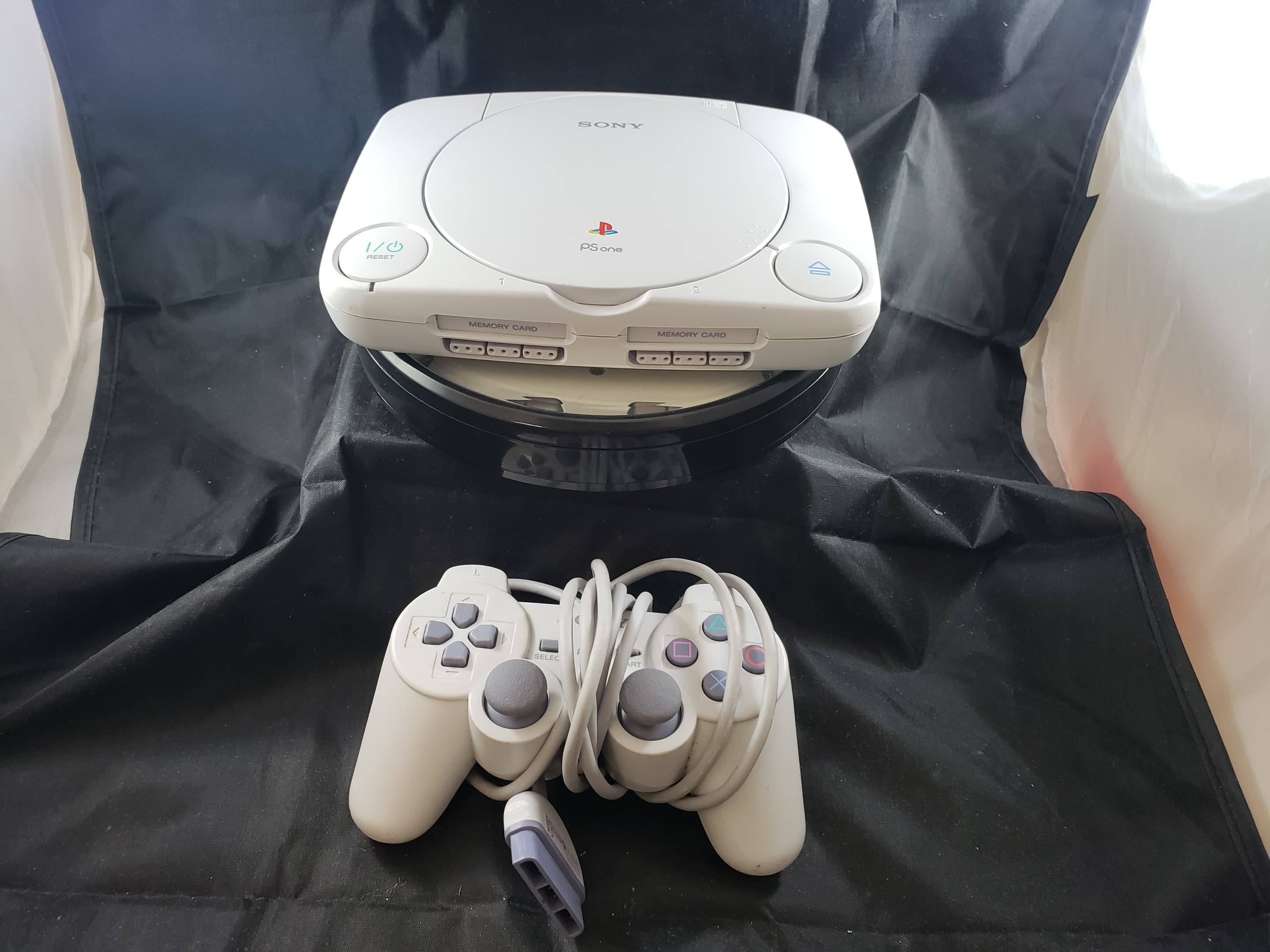 Sony Playstation PS One Video Game Console - White for sale online