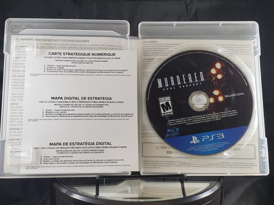 Murdered Soul Suspect Disc
