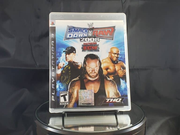 WWE Smackdown VS Raw 2008 Front