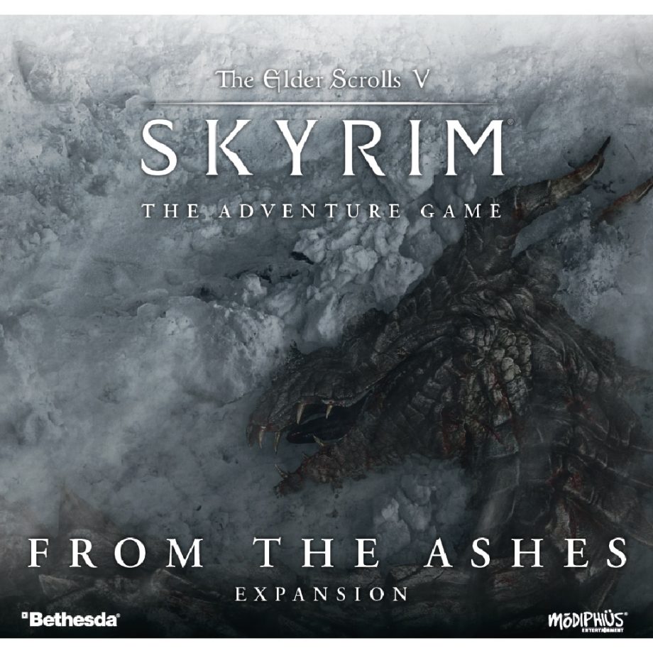 The Elder Scrolls Skyrim Adventure Board Game From The Ashes Expansion Pose 2