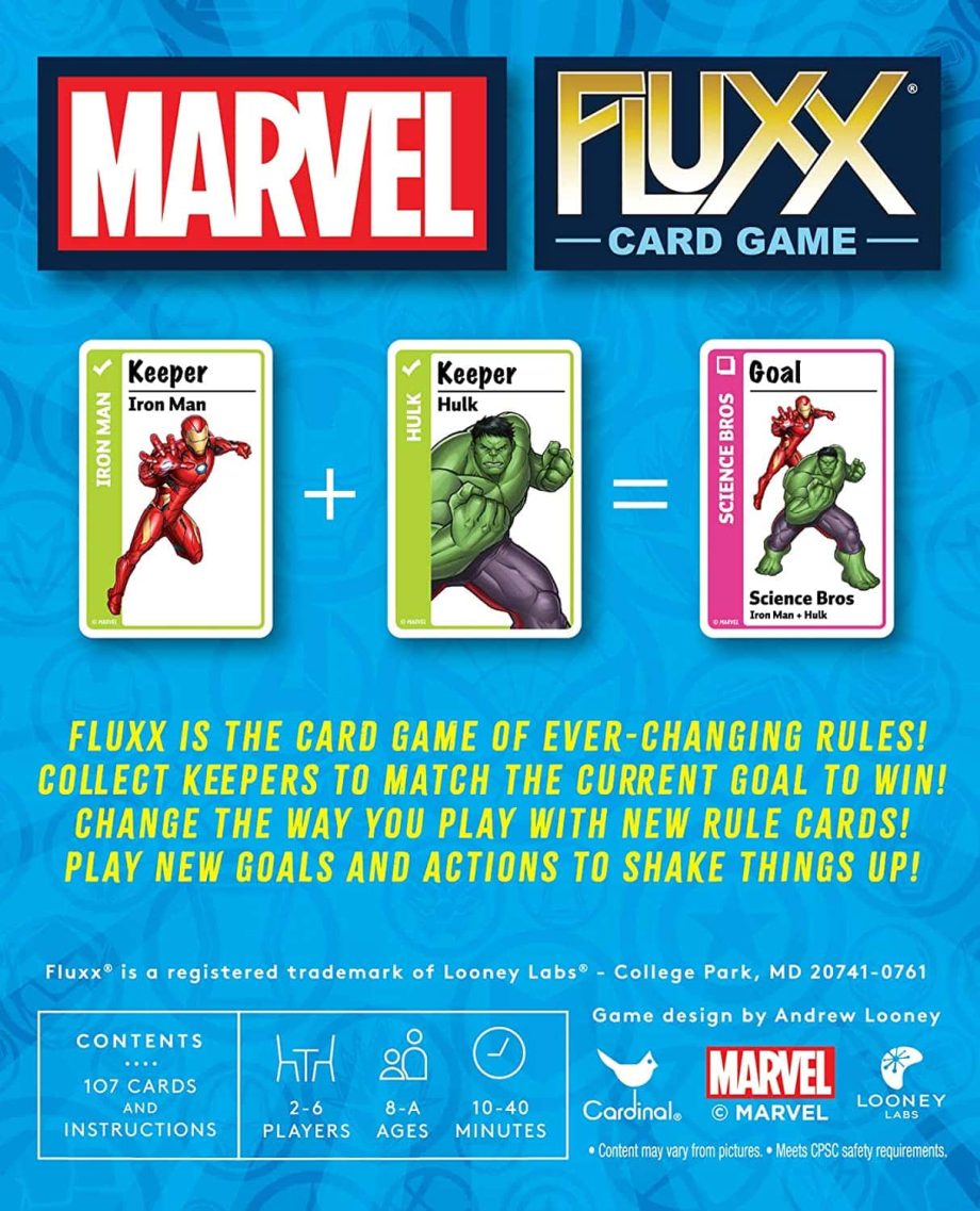 Marvel Fluxx Pose 2