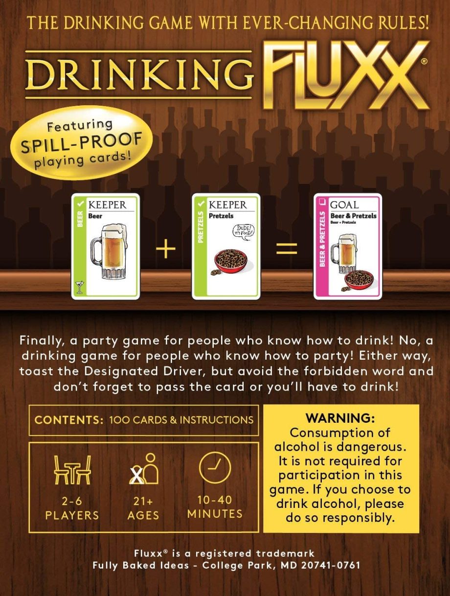 Drinking Fluxx Pose 2
