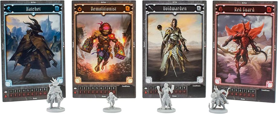 Gloomhaven Jaws Of The Lion With Removeable Sticker Set & Map Pose 7