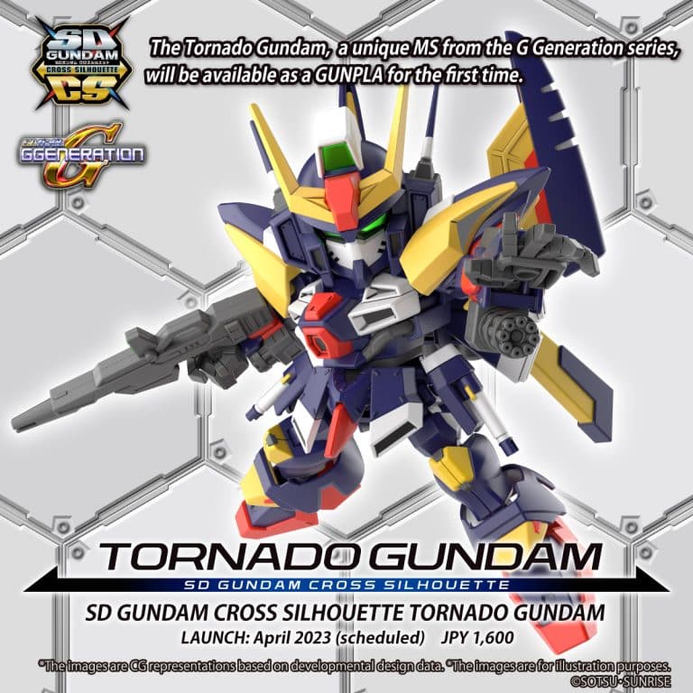 Gundam SDCS Standard Tornado Gundam Box