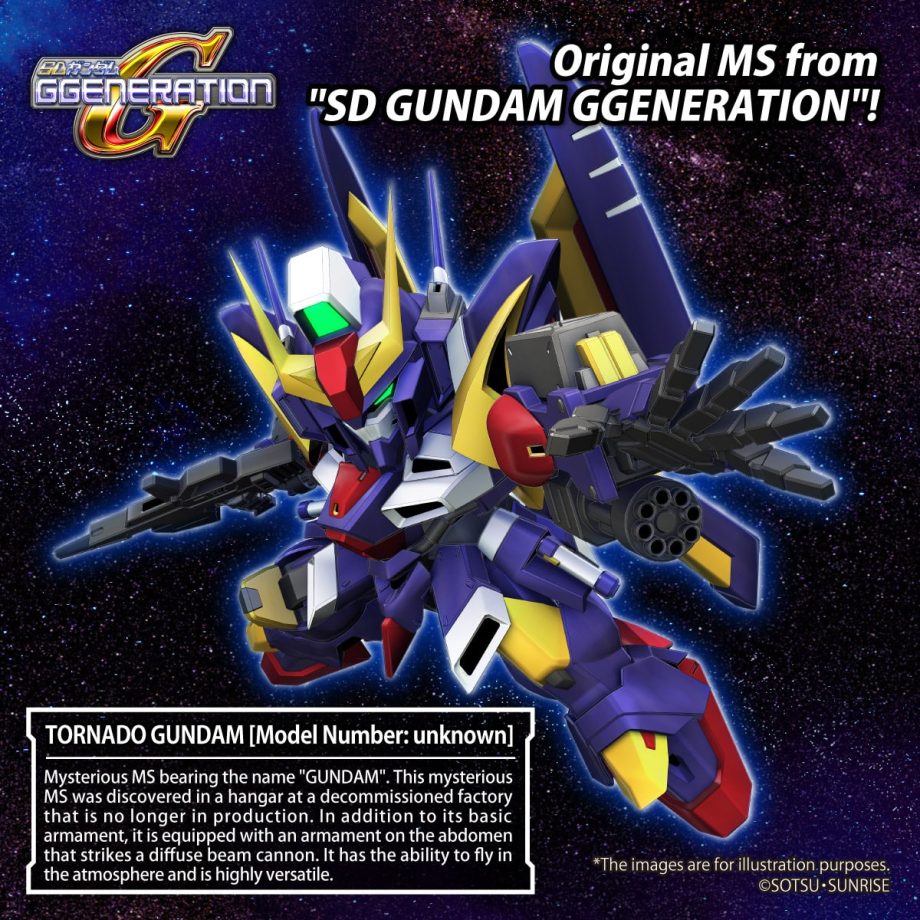 Gundam SDCS Standard Tornado Gundam Pose 7