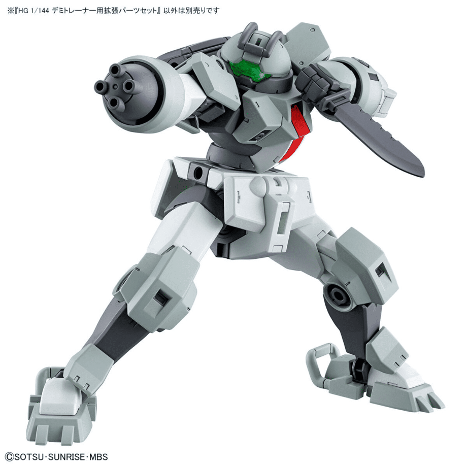Gundam The Witch from Mercury 1/144 High Grade Expansion Parts Set for HG Demi Trainer Pose 4