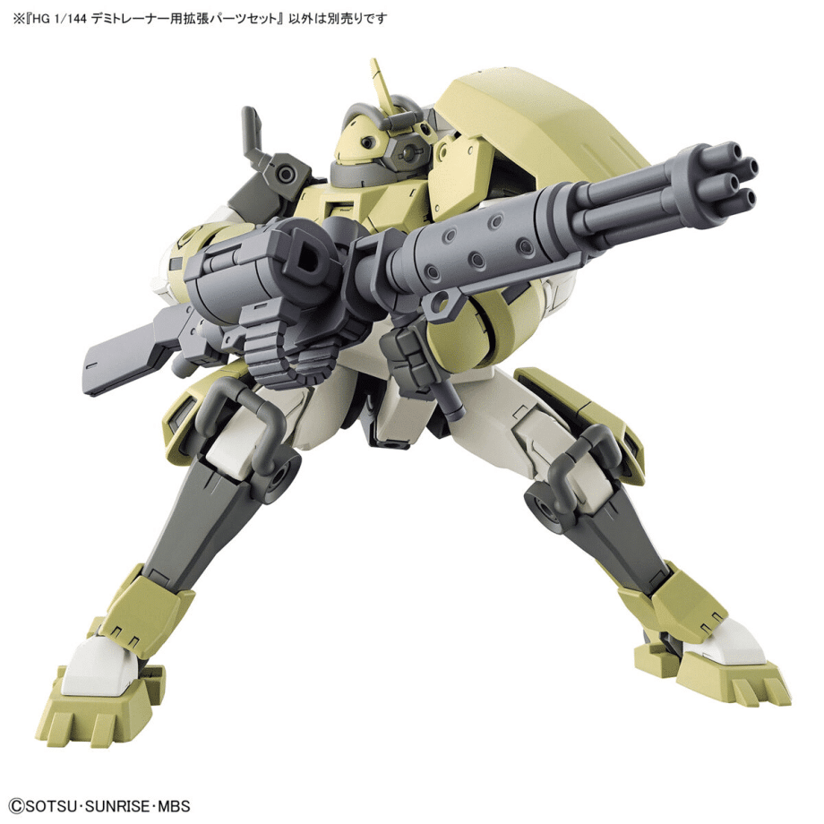 Gundam The Witch from Mercury 1/144 High Grade Expansion Parts Set for HG Demi Trainer Pose 6